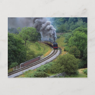 North Yorkshire Moors Railway, England Postkarte