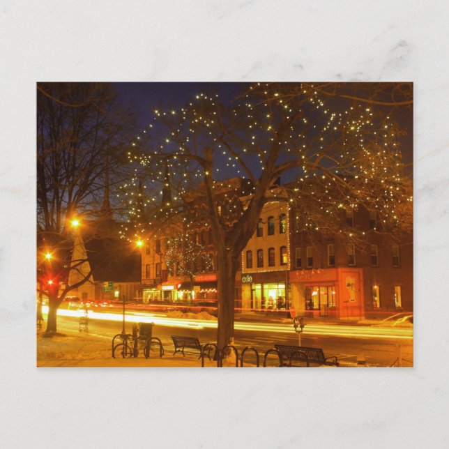 Northampton Downtown Lights Postkarte (Vorderseite)