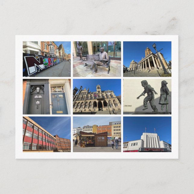 Northampton Postkarte (Vorderseite)