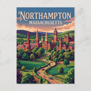 Northampton USA Postkarte