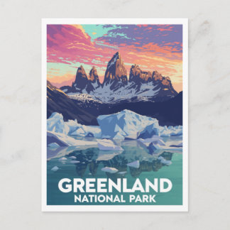 Northeast Greenland National Park Postkarte