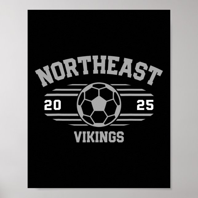 Northeast Vikings Fußball Byll 2025  Poster (Vorne)