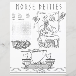 Northeities Pagan Coloring & Activity Sheet