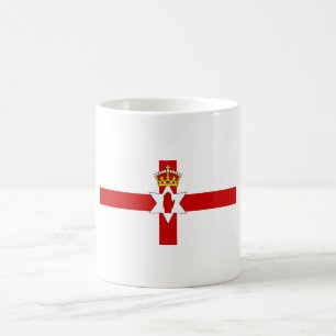 Norther Irland Ulster kennzeichnen Kaffeetasse
