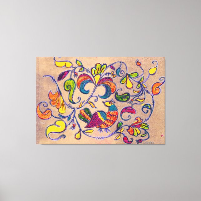 Northern Bird von Alexandra Cook Leinwanddruck (Vorderseite)