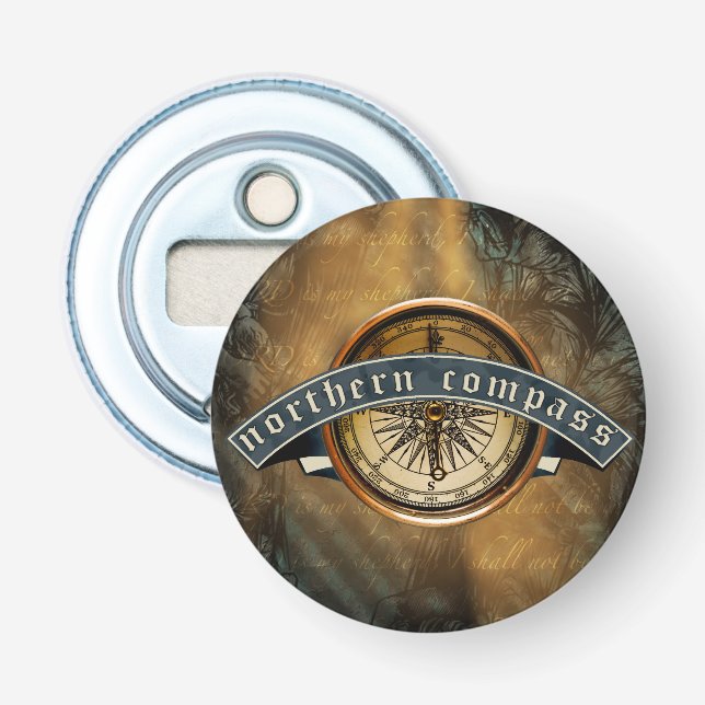 Northern Compass Bottle Opener Flaschenöffner (Vorderseite)