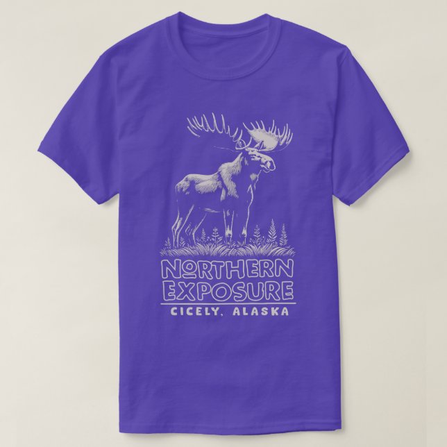 Northern Exposure Show Fan Art T-Shirt (Design vorne)