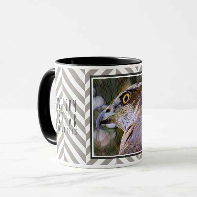 Northern Goshawk［Combo Mug］ Tasse (Vorderseite Links)