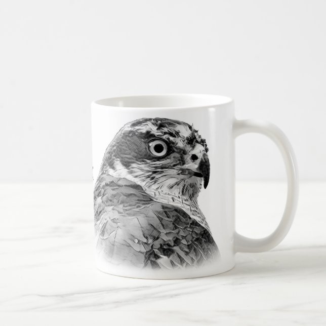 Northern Goshawk Kaffeetasse (Rechts)
