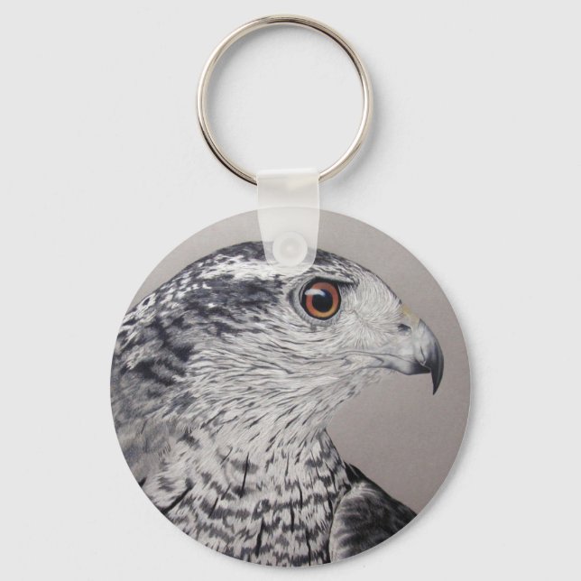 Northern Goshawk Schlüsselanhänger (Vorderseite)