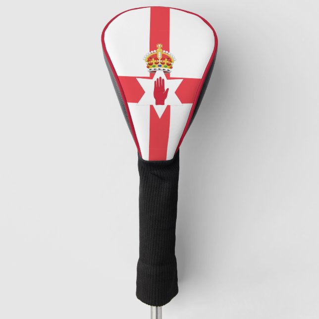 Northern Ireland flag Golf Head Cover Golf Headcover (Vorderseite)