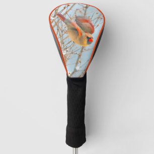 Northern Kardinal Flying - Original Fotografie Golf Headcover