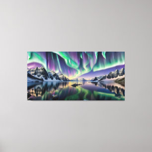 Northern Light (Aurora Borealis) Leinwanddruck