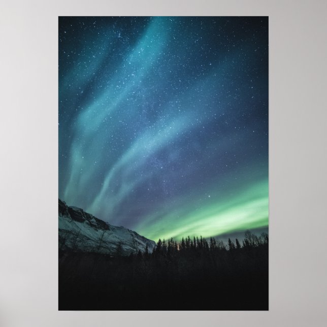 Northern Light Foto Poster (Vorne)