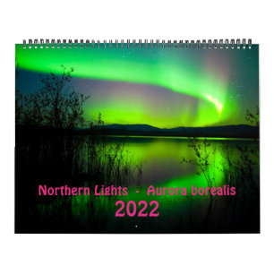 Northern Lights 2022 - Large Calendar Kalender