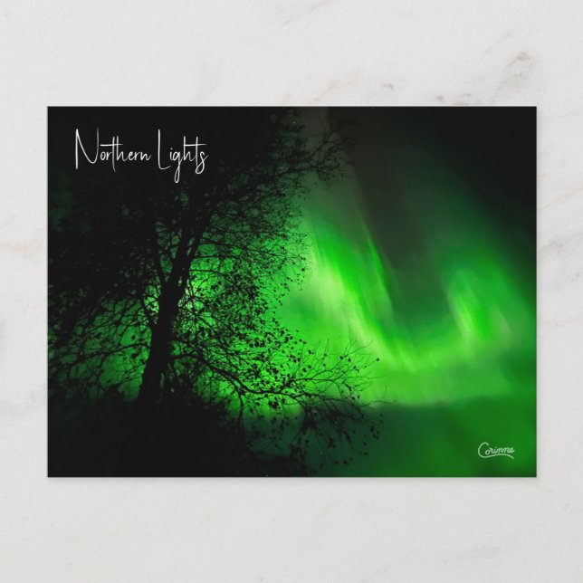 Northern Lights 5 - Postcard Postkarte (Vorderseite)