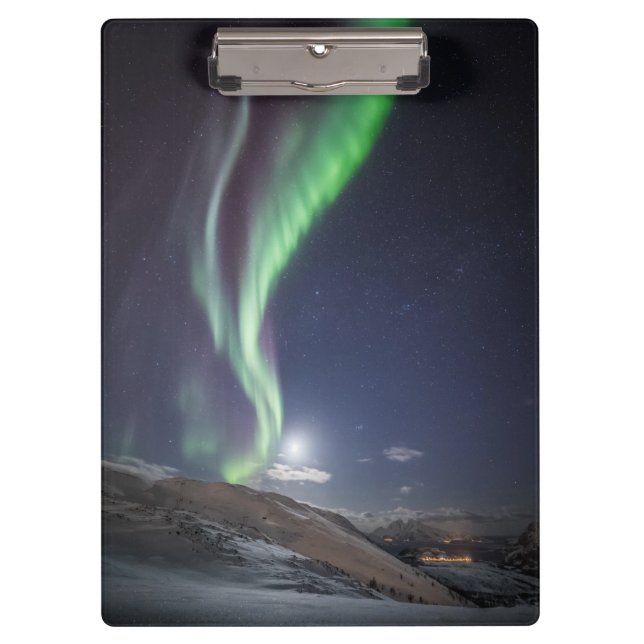 Northern Lights Astro Foto Klemmbrett (Vorderseite)