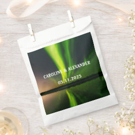 Northern Lights Aurora Borealis Night Sky Wedding Geschenktütchen
