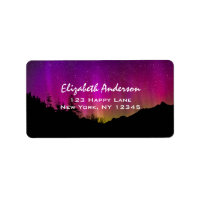 Northern Lights Aurora Borealis Starry Night Sky