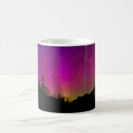 Northern Lights Aurora Borealis Starry Night Sky Kaffeetasse