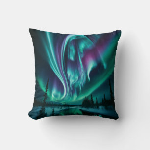 Northern Lights Aurora Kissen
