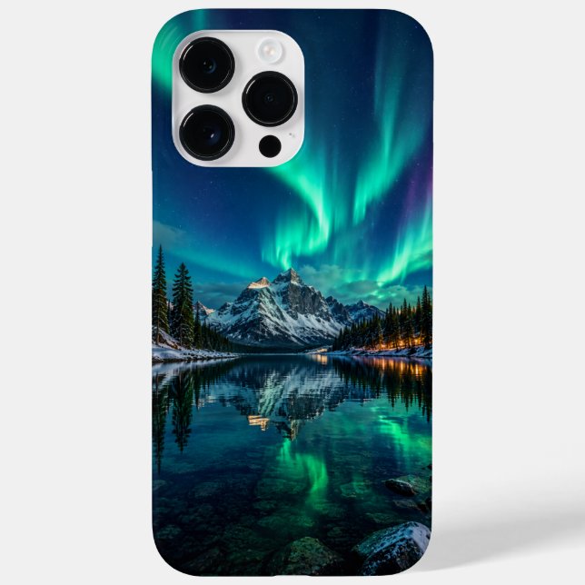Northern Lights Cell Phone Case (Rückseite)