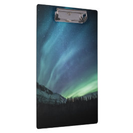 Northern Lights Foto Klemmbrett