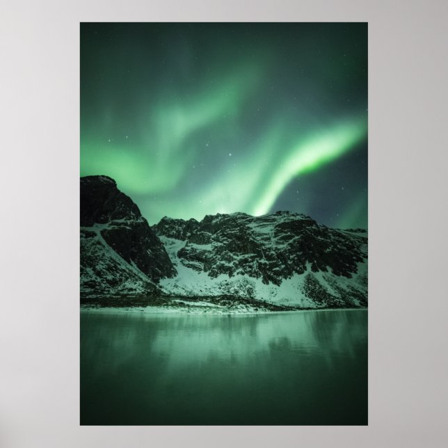 Northern Lights Foto Poster (Vorne)