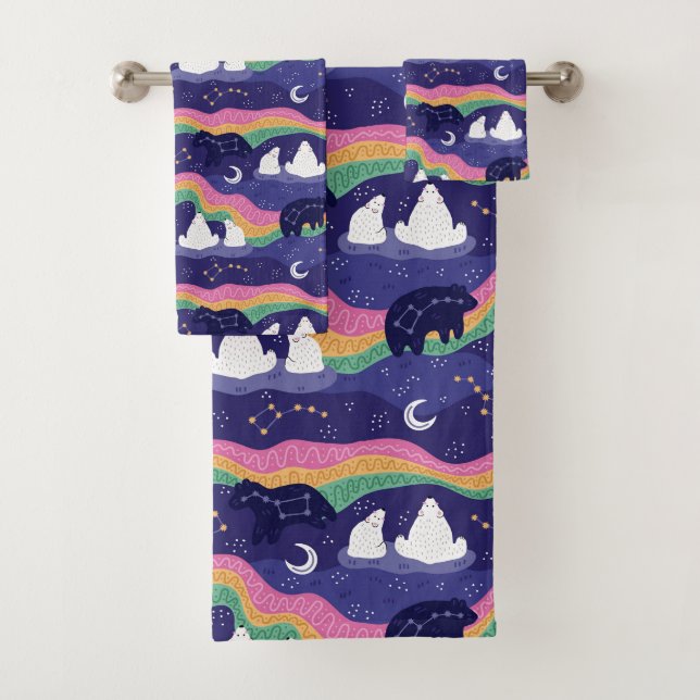 Northern Lights Handtuch Set (Insitu)