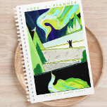 Northern Lights Happy Place Planner Planer<br><div class="desc">Bleibe und inspiriert mit unserem nicht-datierten Monatsplaner, der eine wunderbare Illustration der bezaubernden Nordlichter zeigt. Erleben Sie die fröhlichen und fröhlichen Lebensgefühle, die durch die hellen Farben und die originelle Kunst zum Leben erweckt werden. Catering an Frauen, die sowohl Funktionalität als auch Kreativität in ihren Planern schätzen. Dieser Monatsplaner ist...</div>