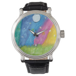 Northern Lights - KidsArt für CHOC Armbanduhr