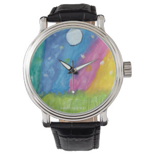 Northern Lights - KidsArt für CHOC Armbanduhr