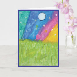 Northern Lights - KidsArt für CHOC Karte