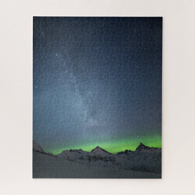 Northern Lights Milky Way Galaxy (Vertikal)