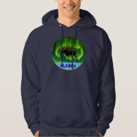 Northern Lights Moose