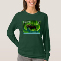 Northern Lights Moose