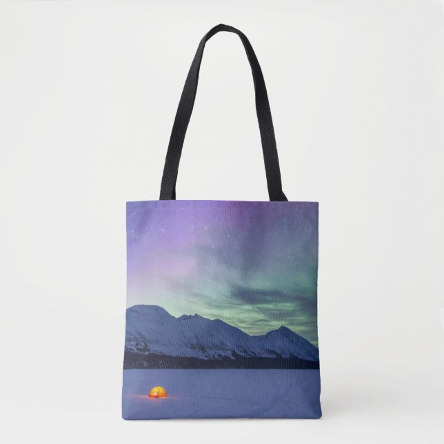 Northern Lights Mount Pass | Kenai Halbinsel Tasche (Vorderseite)
