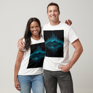 Northern Lights Mountain T-Shirt
