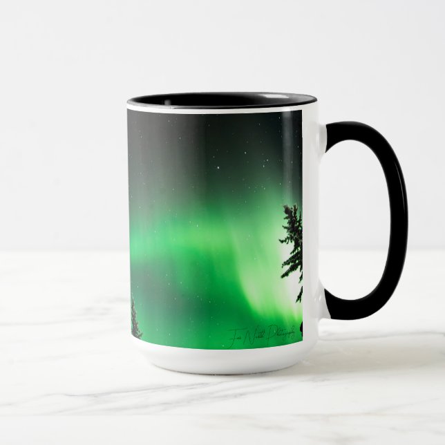 Northern lights mug  tasse (Rechts)