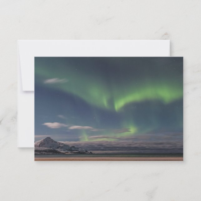 Northern Lights Norwegen Card (Vorderseite)