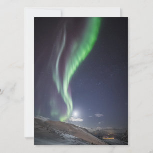 Northern Lights Norwegen Card Save The Date