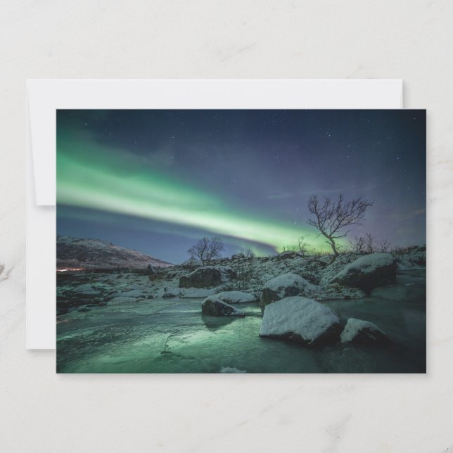 Northern Lights Norwegen Cards (Vorderseite)