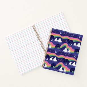 Northern Lights-Notebook Notizbuch