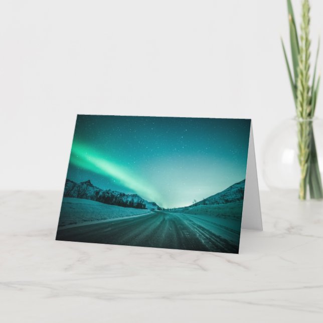 Northern Lights Road Karte (Vorderseite)