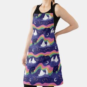 Northern Lights-Schürze Schürze