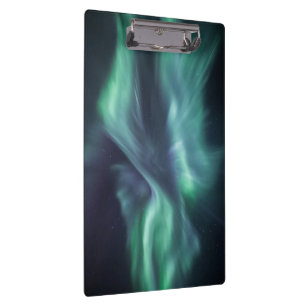 Northern Lights Sky Norwegen Clipboard Klemmbrett