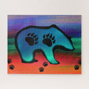 Northern Lights Spirit Bear