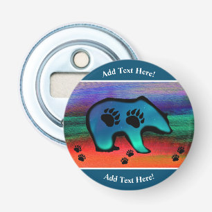 Northern Lights Spirit Bear Bottle Opener Flaschenöffner
