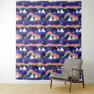 Northern Lights Tapestry Wandteppich