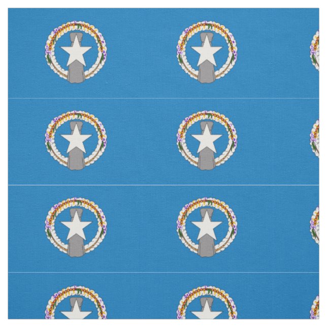 NORTHERN- MARIANA ISLANDSflagge Stoff (Muster)